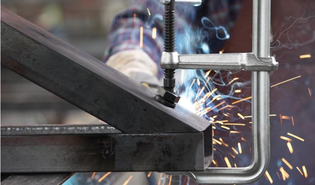 Stark helsmidd stålskruvklämma GZM classiX