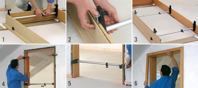 Dörrkarmmonteringsstöd TMS