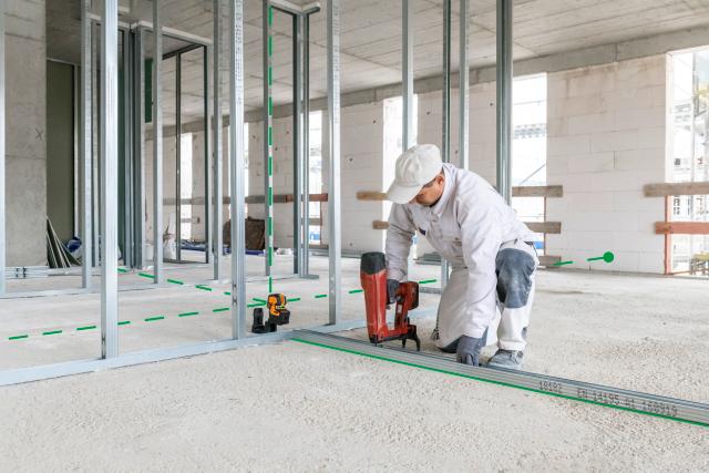 Crosspointer 5 Grön linje-/punktlaser