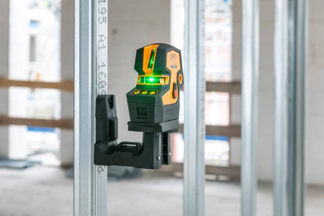 Crosspointer 5 Grön linje-/punktlaser