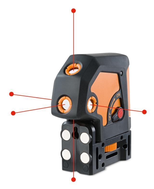 Geo5P med 5 laserpunkter