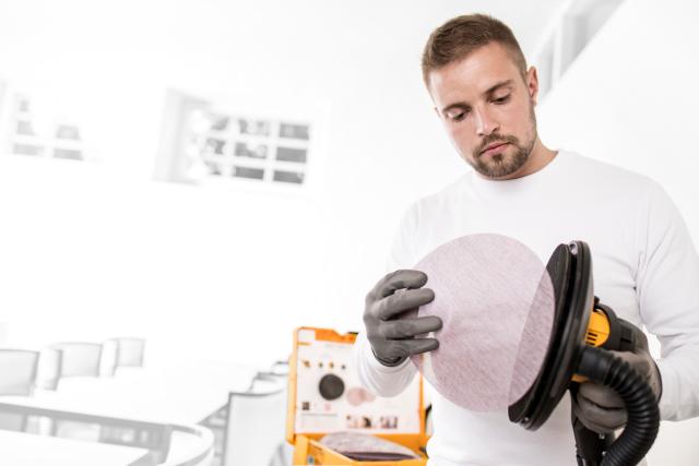 LEROS giraffslipmaskin 950cv, 225 mm