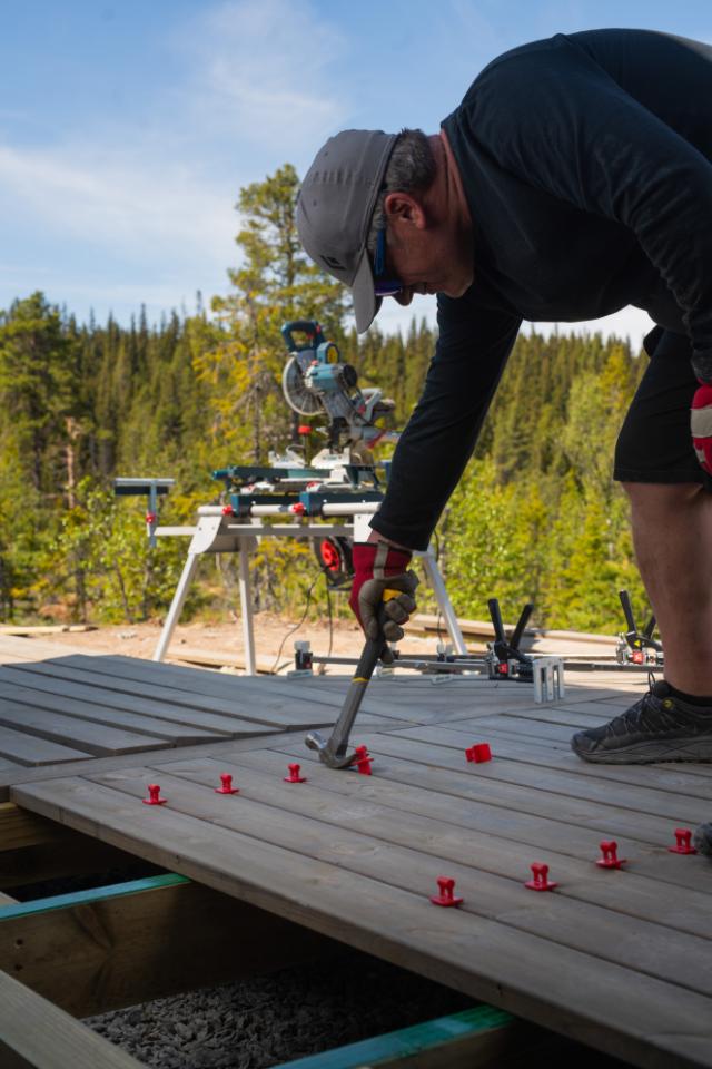 VIKING ARM, terrassmontering DK4