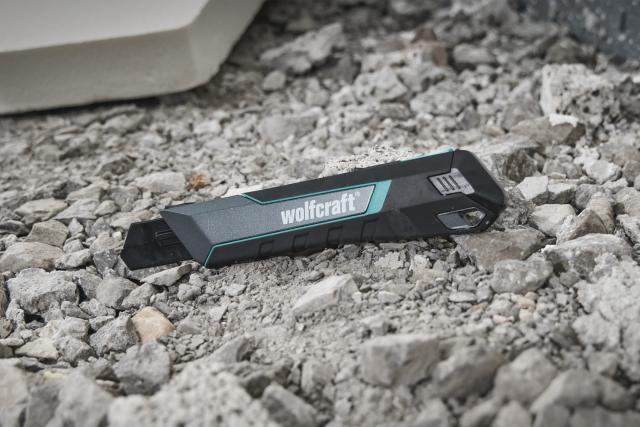 Wolfcraft Arbejdskniv H/V bræk-af 18 mm