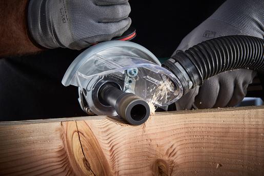 Wolfcraft Vinkelslipskydd högt