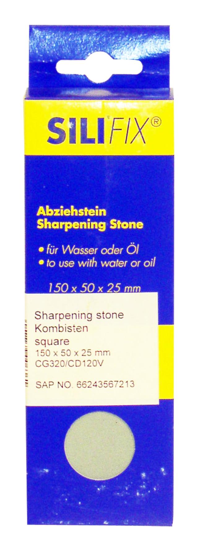 Slipsten, fin/grov 150x50x25mm