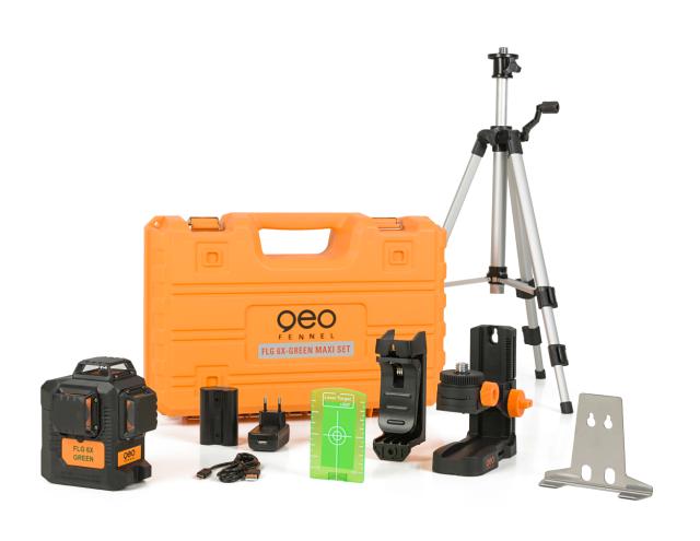 FLG6 grön laser i fodral