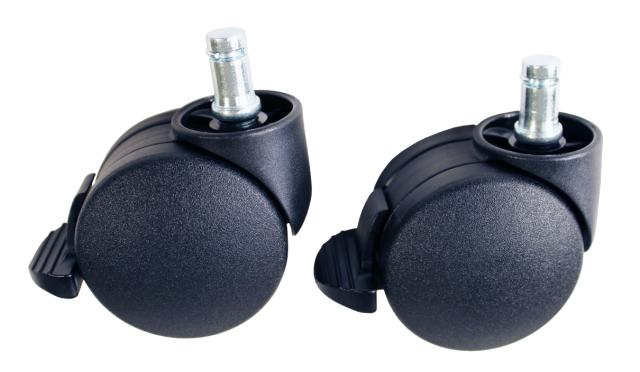 ISC-T Framhjul, plast 2 st.