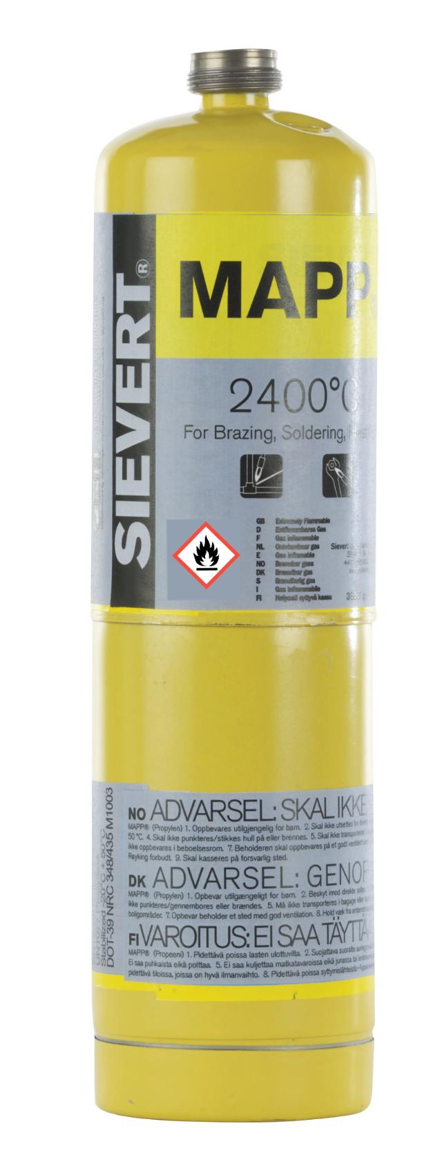 MAPP gas 400 g med amerikansk gänga