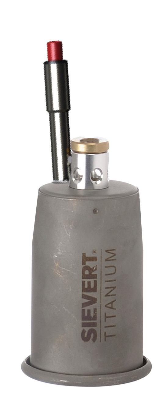 Sievert Titanium brännare Ø70 mm med piezo