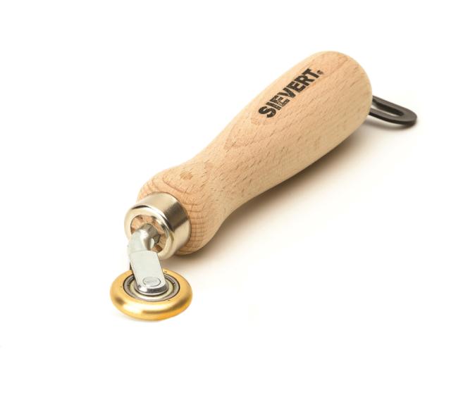 Sievert mässingsrulle tunn Ø28x6