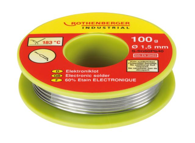 Lödtenn Elektronik 100 g/1,5 Ø