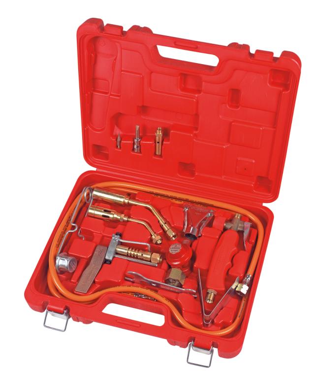 Turbo loddesæt 2000, komplet i kuffert