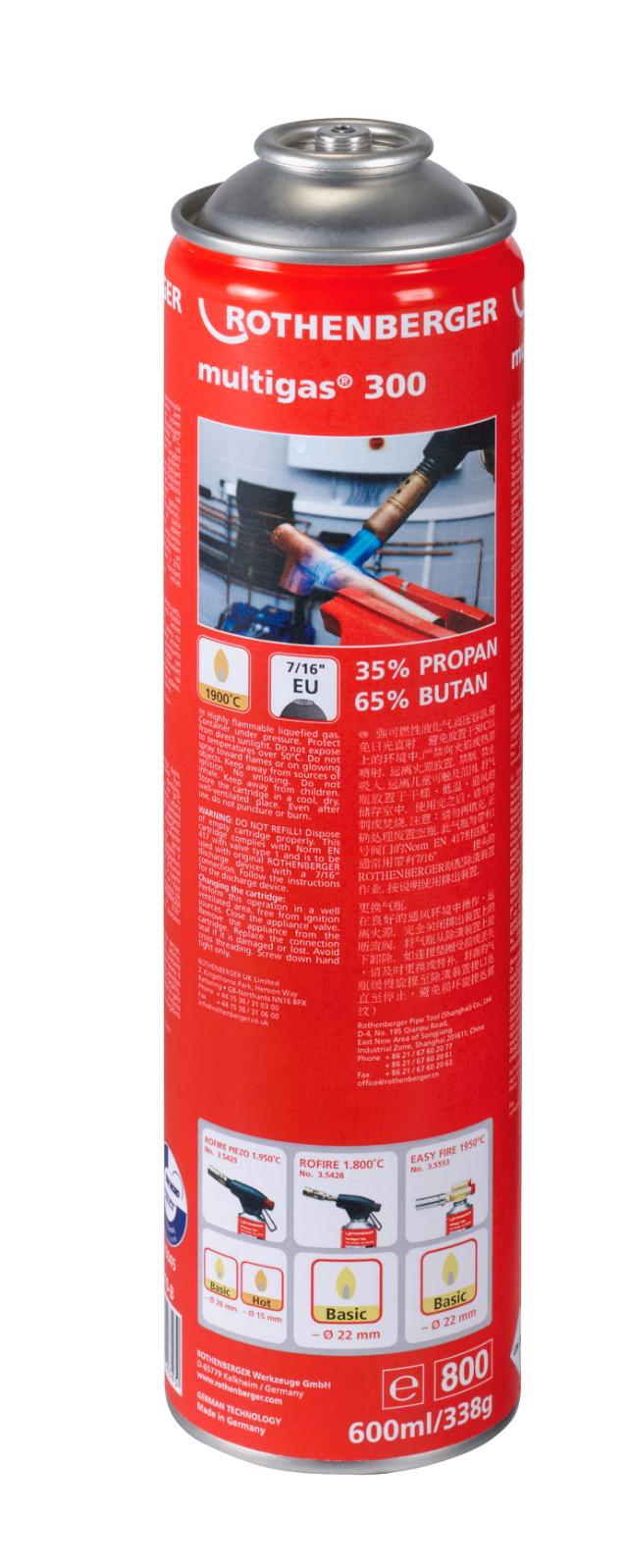 Gasdunk Multigas 300, 600 ml