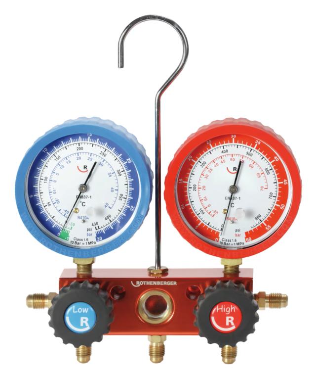 Analog 2-vägs grenrörssats, II Plus, R410A-R32