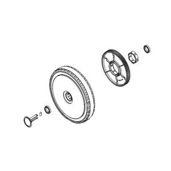 Hjulsats för Haaga 477, 497, 677, 697
