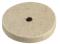 Wolfcraft Polerskiva - filt - 75x10x10 mm